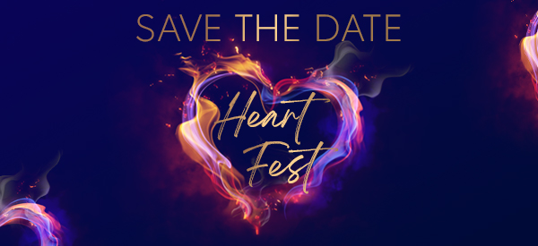 Save the Date Heart Fest graphic