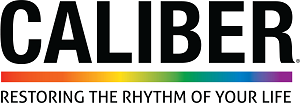 Caliber Restoring the Rhythm of your Life Logo